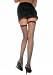 Fishnet Stocking With Back Seam (Black;One Size)