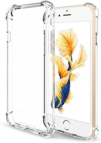 iPhone 6s Plus Case, ZONCH™ [Drop Protection] [Shock Absorption] [FREE Screen Protector] Premium Clear Case Hard Back Panel + TPU Bumper for iPhone 6 Plus / 6 Plus (5.5 inch) - Clear