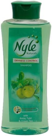 Nyle Naturals Dryness Control Shampoo Nutrition Boost Complex with Amla (Gooseberry) Tulsi (Basil) &amp; Green Tea by CAVINKARE