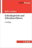 Schiedsgericht und Schiedsverfahren