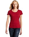 Dickies Women039s Basic Short Sleeve Pocket Tee Cherry Red 2X
