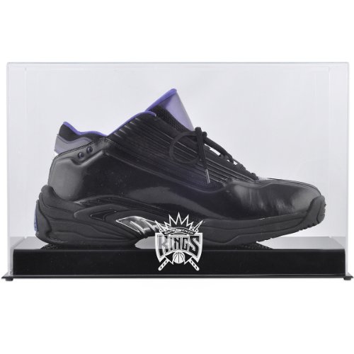 Mounted Memories Sacramento Kings Team Logo Basketball Shoe Display Case