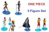 One Piece Set of 5 Hard to Find 5" to 6" Figures with Base and Accessoriesイメージ