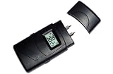 Moisture Meter - Moisture Detector for wood, building materials (screed, concrete, wall) and other materials - With switch button to select material
