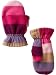 Gap Pattern micro fleece mittens