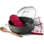 Calphalon One Infused Anodized Dutch Oven Set Bonus