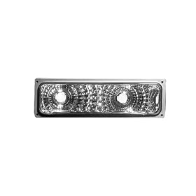 92-94 CHEVROLET CHEVY BLAZER (FULLSIZE) / 95-99 CHEVROLET CHEVY TAHOE (FULLSIZE) / 92-99 CHEVROLET CHEVY SUBURBAN (FULLSIZE) / 90-02 CHEVROLET CHEVY C/K 10 PICKUP TRUCK (FULLSIZE) / 92-99 GMC YUKON (FULLSIZE) / 94-99 GMC SUBURBAN (FULLSIZE) / 92-99 GMC YUKON XL (FULLSIZE) / 94-02 GMC CK 10 PICKUP TRUCK (FULLSIZE) / 92-93 GMC SUBURBAN (FULLSIZE) / 98-02 GMC SIERRA (FULLSIZE) PARK SIGNAL LIGHT (COMPOSITE TYPE) - EURO CHROME STYLE (DEPO-US) PAIR 91 96 97 00 01