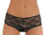 SeXy Stretch Lace Boyshort Panty Low Rise Sheer Red Or Black Colors