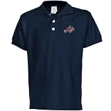 Atlanta Braves Toddler Mascot Polo - Navy Blue (2T)