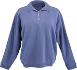 Eagle Dry Goods Vancouver Womens Sueded Fleece 1/4 Zip Pullover. WAF