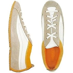 Mariano Campanile Trekker - Gray & White Suede and Leather Sneaker Shoes