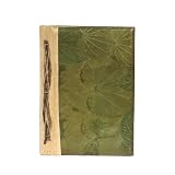 All Natural Handmade Journal/Scrapbook - Butterfly Leaves Plain Design