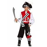 Logitoys - 15898CFB - Déguisement et Imitation - Costume - Pirate Fancy Boy - 120-130cm - 7-9 ans