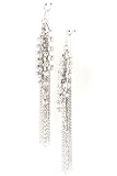 Silver with Clear Rhinestones Drape Chain Drop Earrings Fashion Jewelry Reviews 41oGYSwc66L. SL160 Silver with Clear Rhinestones Drape Chain Drop Earrings Fashion Jewelry Reviews