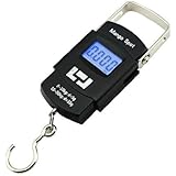 Mango Spot LCD Electronic Balance Digital Fishing Hook Hanging Scale 50kg, 10g