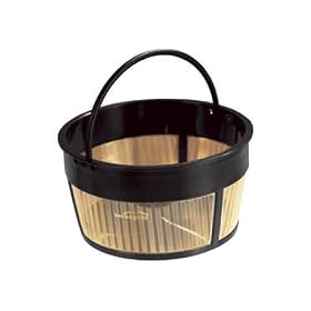 Swissgold KF 10 Permanent Gold Plated Basket Filter 6-12 Cup by Swiss Gold