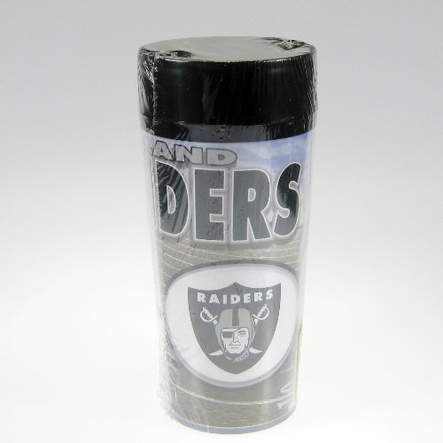 NFL Tumblers Oakland Raiders Travel Mug 16 oz. Thermal Mug Made in USA