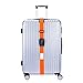 Hibate TSA Lock Luggage Strap Suitcase Travel Belt - Orange, Pack of 2