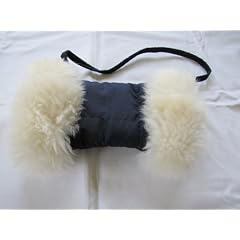 Lammfell Muff, origineller als Handschuhe!!