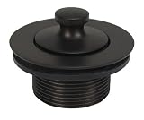 Lift & Turn Bathtub Drain, Oil Rubbed Bronze Finish - Plumb USA