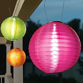 solar powered lanterns for my yard