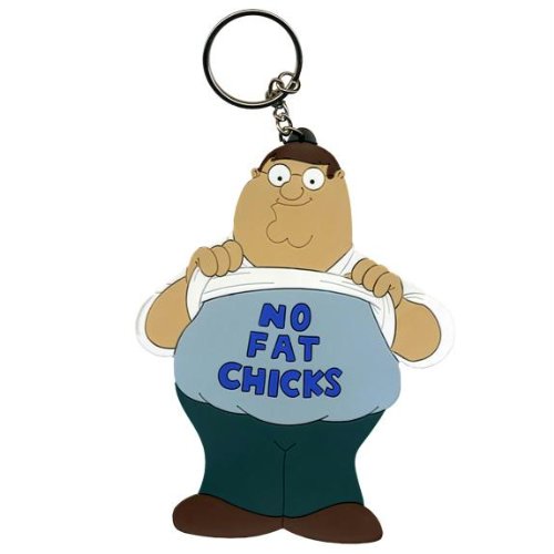 Family Guy - No Fat Chicks Keychain
