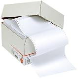 5 Star Office Listing Paper 1 part 2000 Sheets Per Box 60gsm 11inchx368mm Plain 1 Box