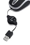 A Dicota Product. The Stream is a laser USB notebook mouse with retractable cable.