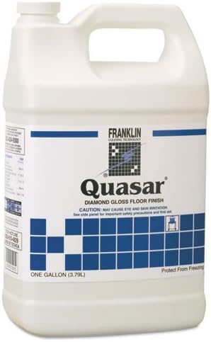 Franklin Cleaning Technology F136022 Quasar Diamond Gloss Floor Finish, 1 Gallon (Pack of 4)