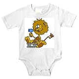 Onesie with fixing, lion, hammering, building