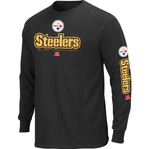 Pittsburgh Steelers Primary Receiver Long Sleeve T-Shirt Large