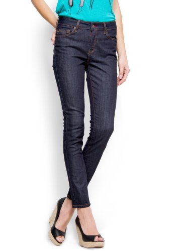 Mango Women's High Waist Slim-leg Jeans 