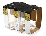 Lot de 4 verres tumbler en plastique acrylique Epicurean