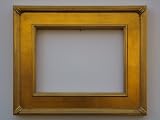 Picture Frame - Plein Air / Portrait / Canvas Gold Leaf Ribbed Whistler Style Wood 9x12/9 x 12