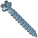 Wej-It Stalgard Coated Coated Carbon Steel Hex Washer Head Drive, Concrete Screw, USA Made,, 3/16" Diameter, 1-1/4" Length, Pack of (100)