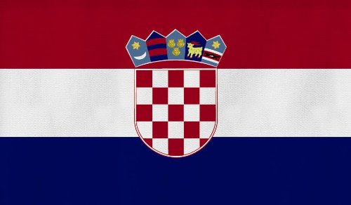 Fahne / Flagge 90 x 150 cm – viele Länder zur Auswahl – mit 2 Messingösen zum Hissen Größe 90×150 Farbe Kroatien