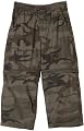 Unionbay Boys 2-7 Mammoth Sz Pant,Army Camo,Small