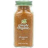 Simply Organic All-Seasons Salt, Certified Organic, 4.73-Ounce Container