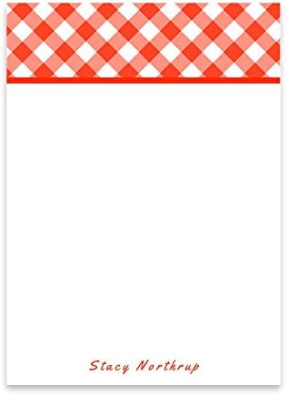 Retro Style Notepad, Vintage Note Pad, Personalized Stationery, Custom Stationery