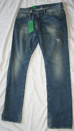 Polo Ralph Lauren Men's Slim Straight 018 Denim Jeans - Size: 34/32