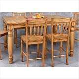 Kona Counter Height Rectangular Leg Table w/ 18 Butterfly Leaf