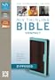 Niv Thinline Zippered Collection Bible, Compact Italian Duo-Tone