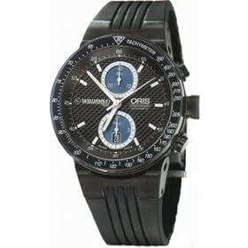 Oris Williams F1 Stainless Steel Black Rubber Mens Watch 673-7563-4754RS
