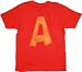 Alvin and the Chipmunks Alvin A Distressed Red T-shirt Tee