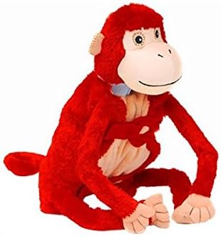 Zoobie Baby Collection Baby Mashaka the Monkey-Red