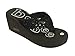 Womens FLIP FLOPS Summer Flats Thong Studded Bling Platform Sandals Shoes 5-10