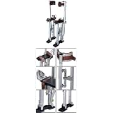 Buy 18 - 30 Adjustable Aluminum Drywall Stilts Silver by Mega