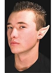 Single Detail Page Misc: Adult Latex Fairy Alien Vulcan Space Ear Tips LARGE - Loftus International