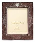 Western Hand Tooled Leather Picture Frame American West