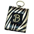 Monogram Letter B Keychain with Mirror